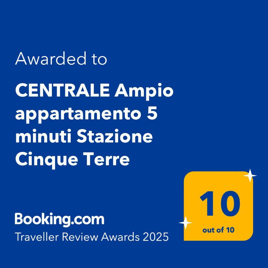 Centrale Ampio Appartamento 5 Minuti Stazione Cinque Terre La Spezia Dış mekan fotoğraf
